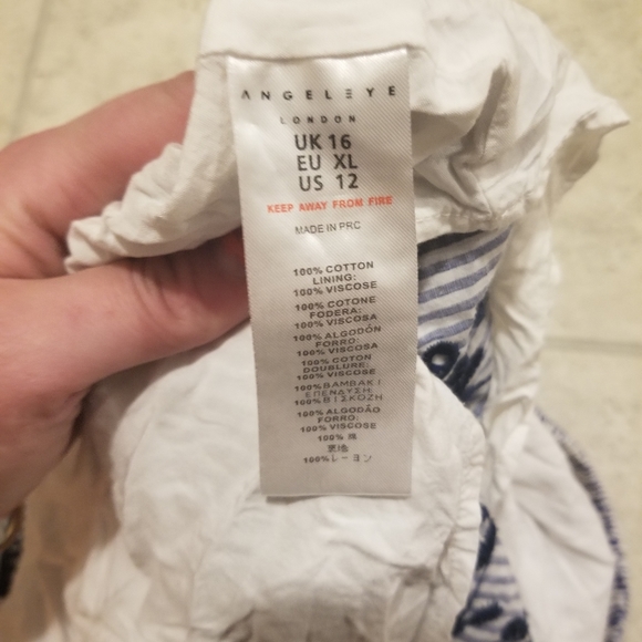 BREEZY LINED OFF-SHOULDER BLOUSE - Picture 8 of 8